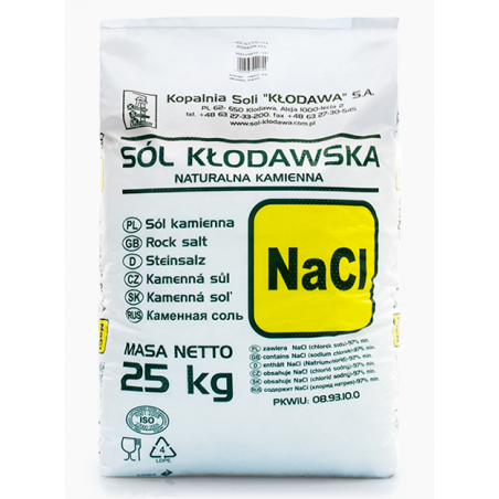 Sól kamienna niejodowana kłodawska